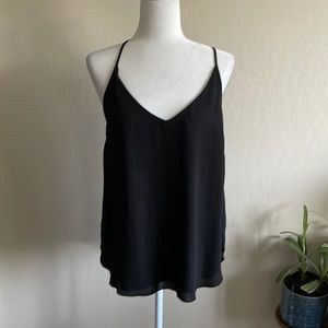 Bebe M Black Tank Top